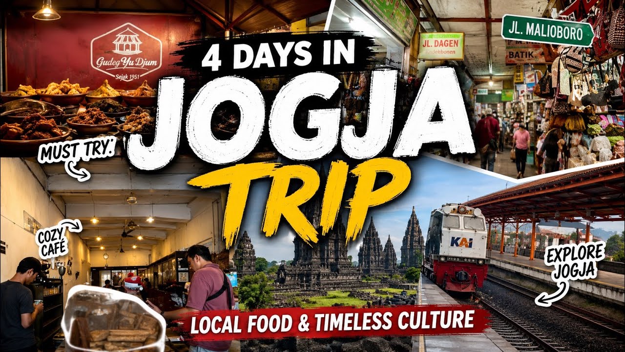 Jogja in 4 Days | Local Food & Timeless Culture