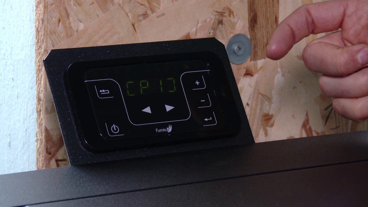 How to set-up the weekly programmer of a pellet stove Eco Spar Auriga 25kW