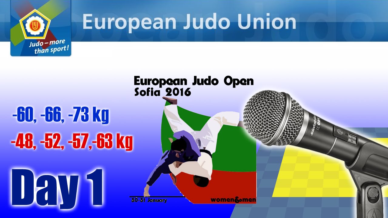 European Judo Open 2016 - Sofia (BUL) - Day 1