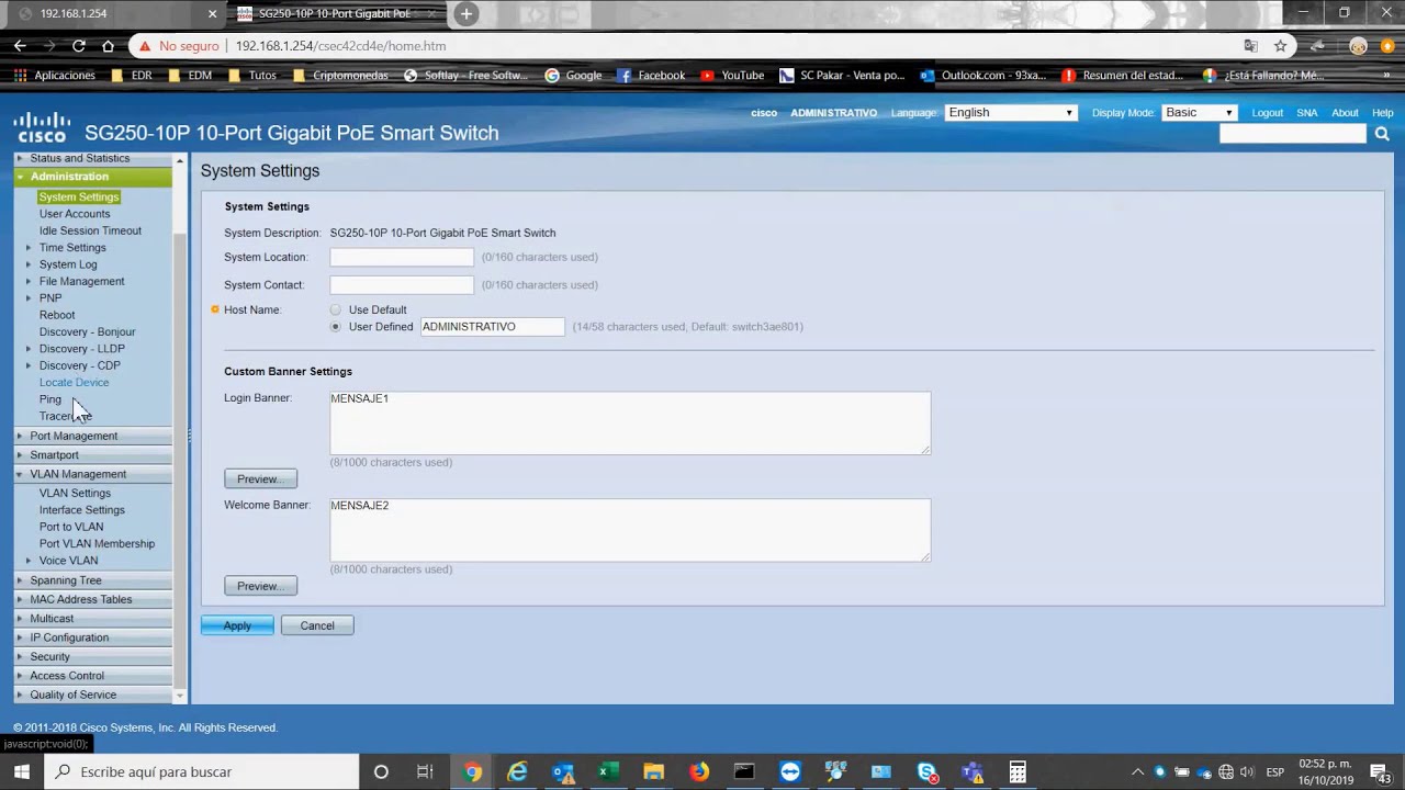 Configuración de un Switch Cisco desde cero   VLANS 📞💻🖥️📱