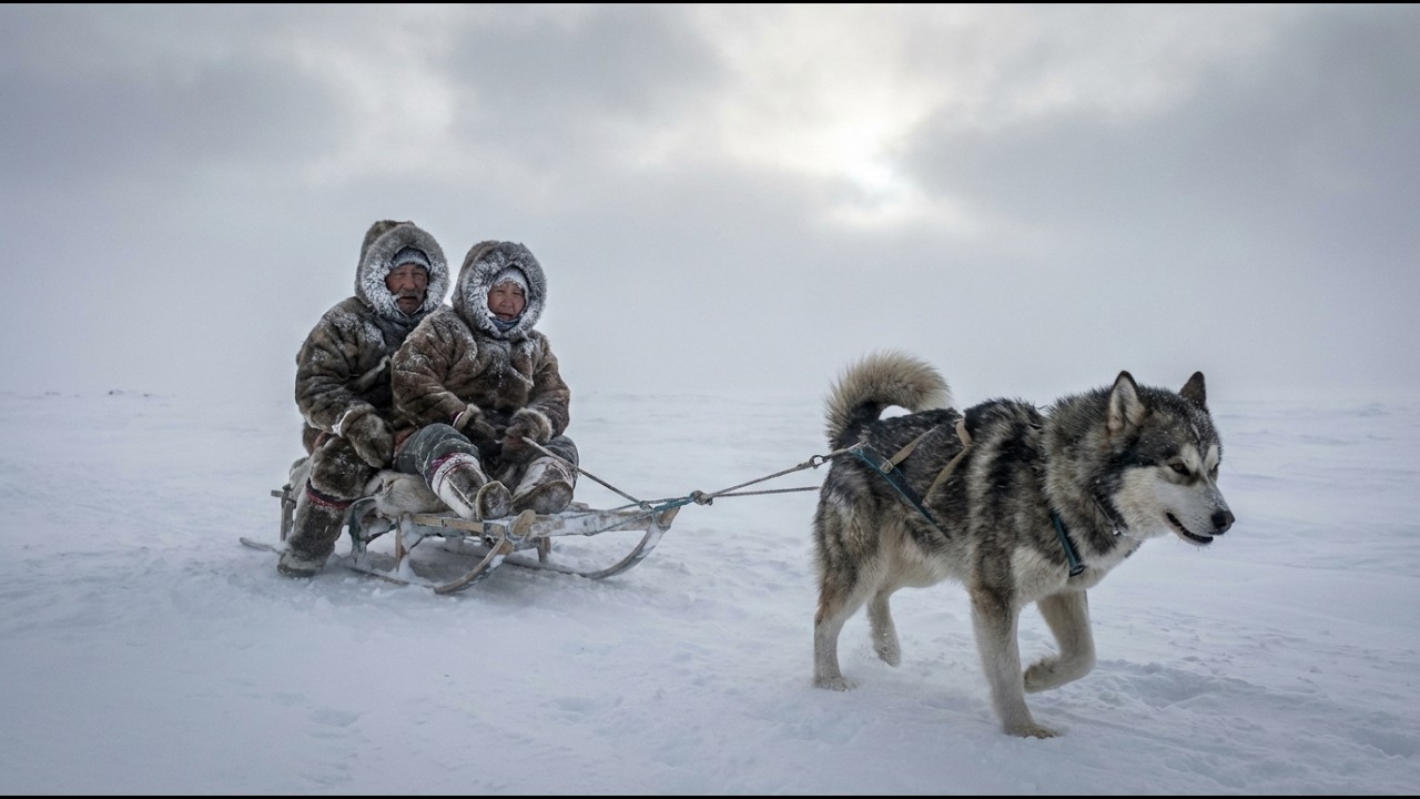 An Elderly Inuit Couple Get Lost On Polar Storm... But A Dog Refused to Let Them Die