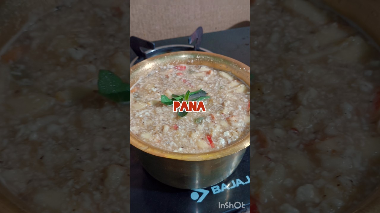 Pana Sankranti Special Pana😋 #trending #easyrecipe #pana #shorts #fyp #odia #panasankranti #odisha