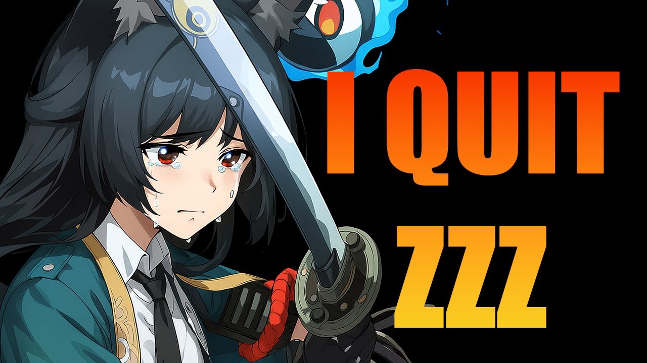 I QUIT ZZZ.. AND MAYBE YOU SHOULD