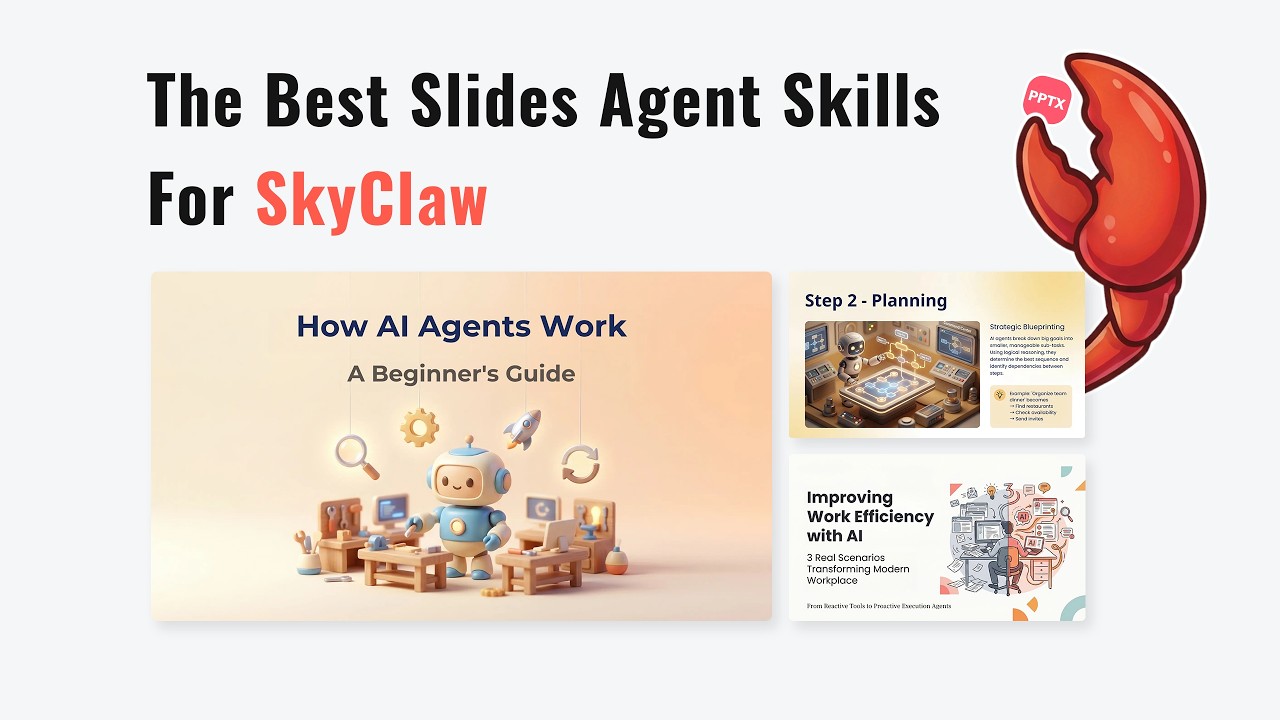 When SkyClaw meets Skywork PPT Skill