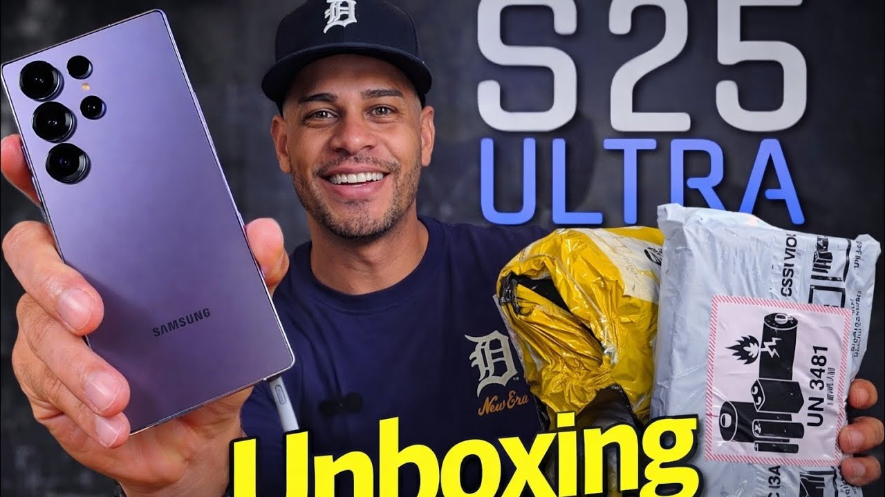 UNBOXING GALAXY S25 ULTRA 🔥 Vale Tudo Isso? Primeiras Impressões!