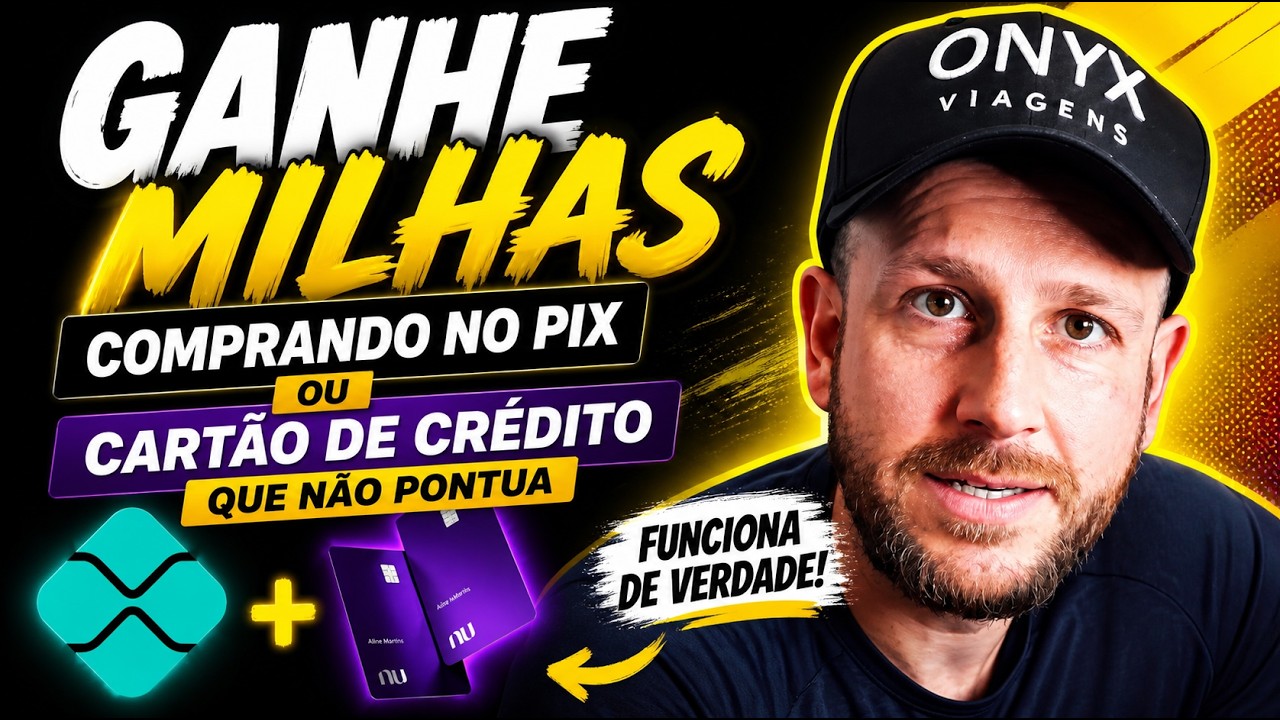 Como Ganhar MILHAS Comprando no PIX ou Qualquer CARTÃO