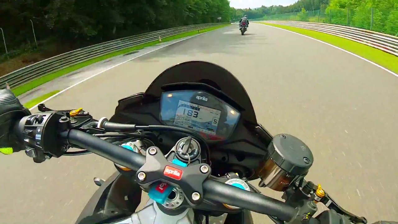 Salzburgring Aprilia Tuono 1100