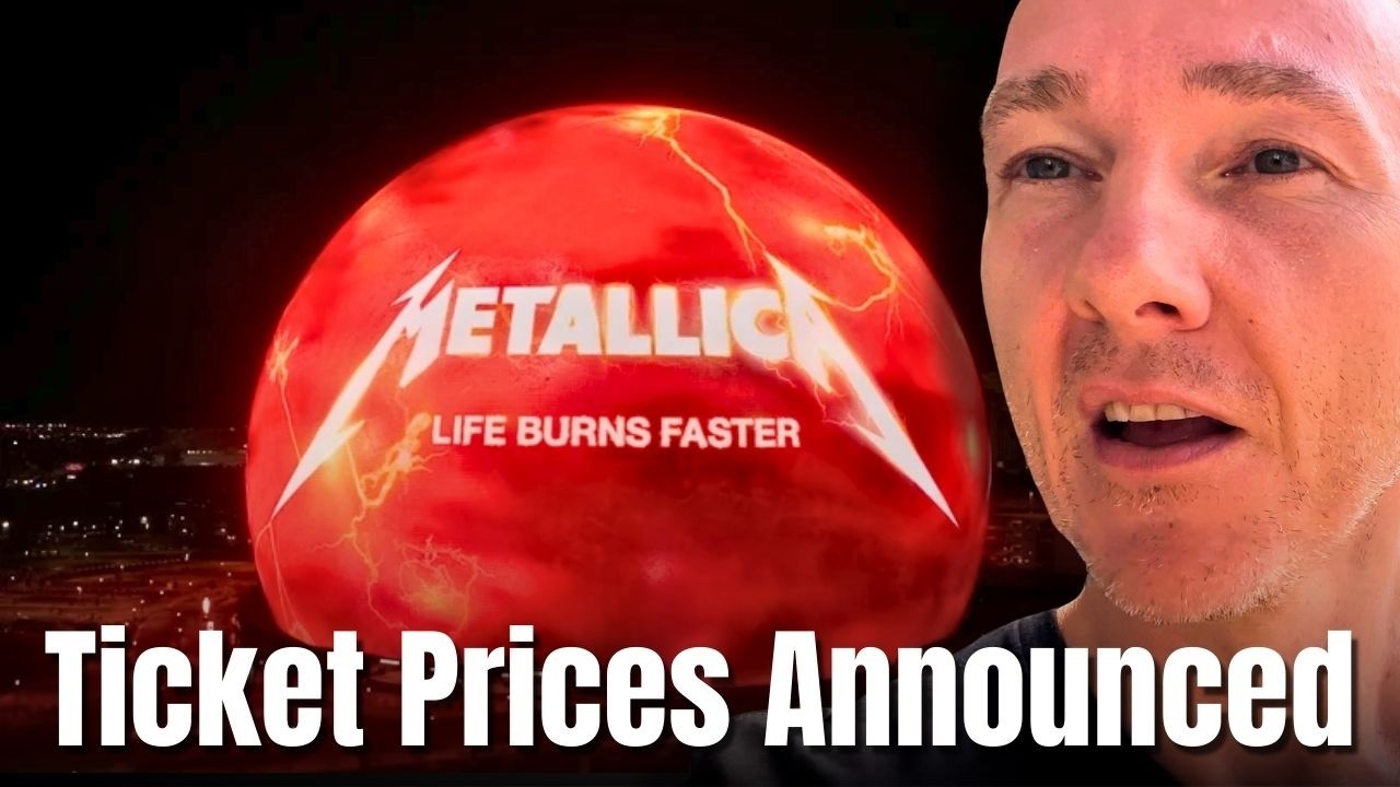 Metallica Sphere Tickets Are HOW Much?!