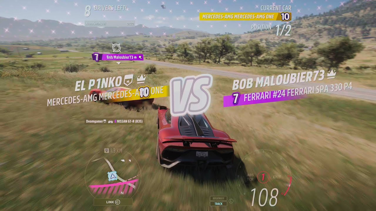 Forza Horizon 5 Eliminator - My Head to Head vs. Bob Maloubier73