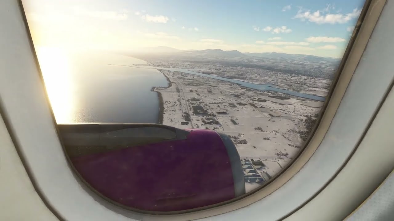 MSFS2020 / Peach A320 landing at New Chitose Airport (RJCC)