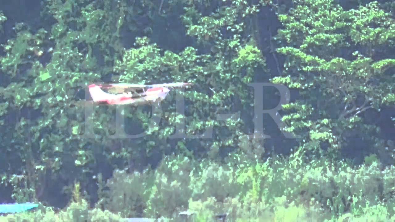 La narcoavioneta CP-2907 en Santa Rosa