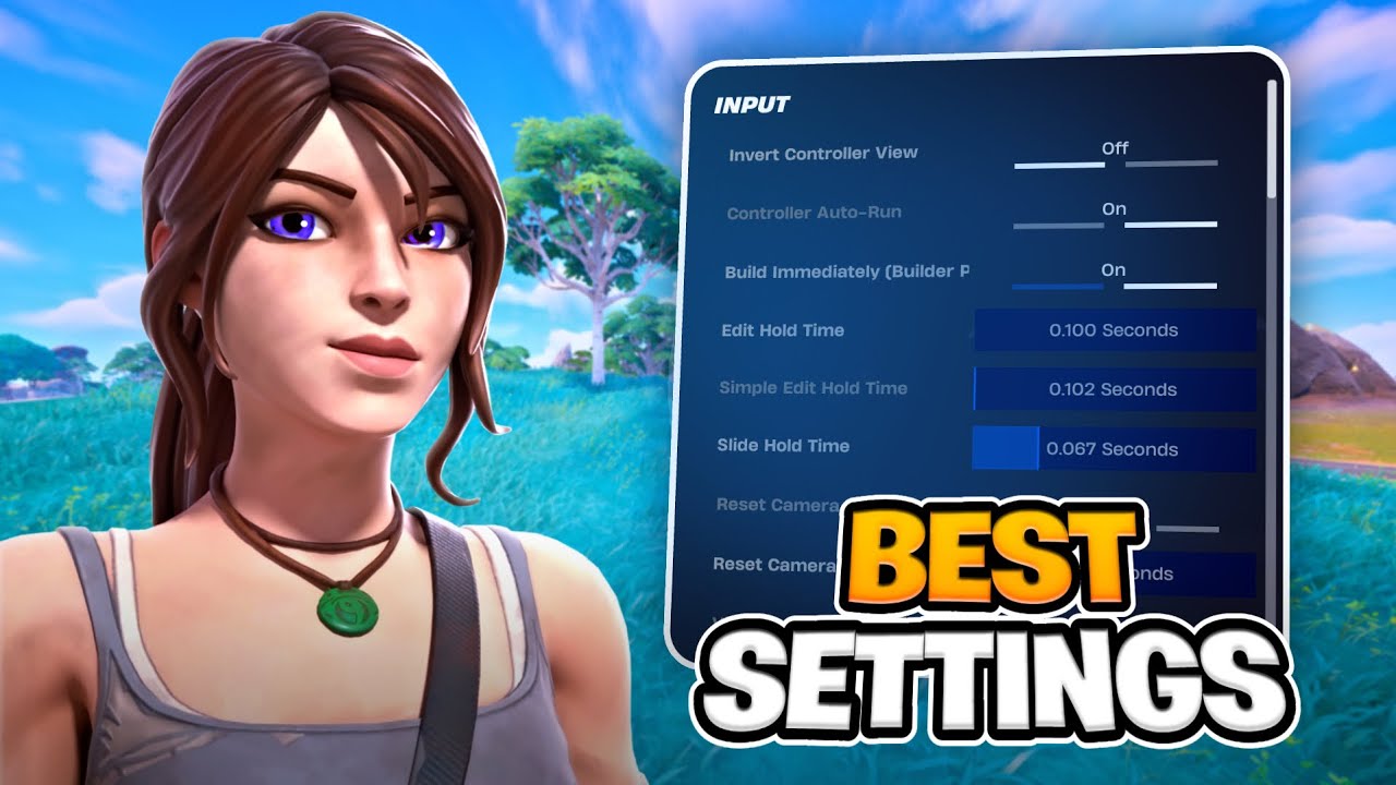 *NEW* BEST Console Settings in Chapter 7 (PS5/XBOX/PC)