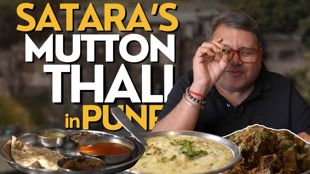 The Ultimate Satara Style Mutton Thali & Aalani Feast in Pune | Thecha Mutton | Kaleji Masala