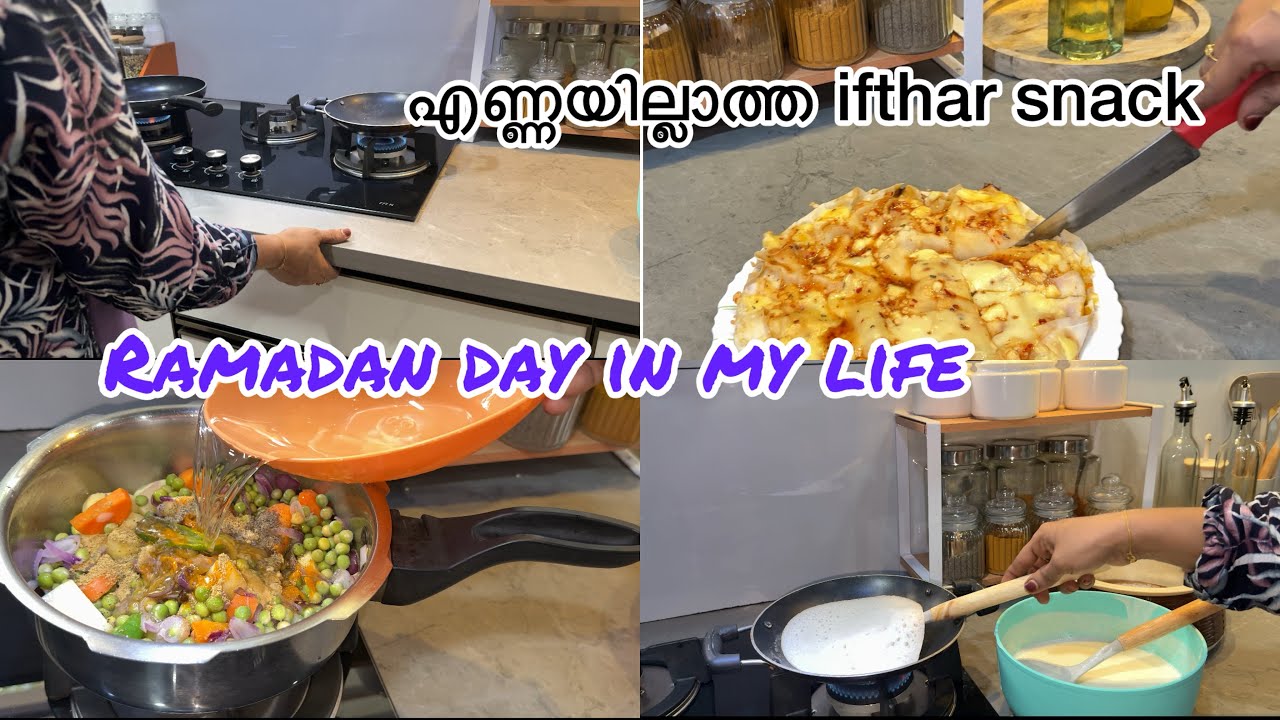 ramadan day#Lasagna/oil free snack/cleaning/cooking💗