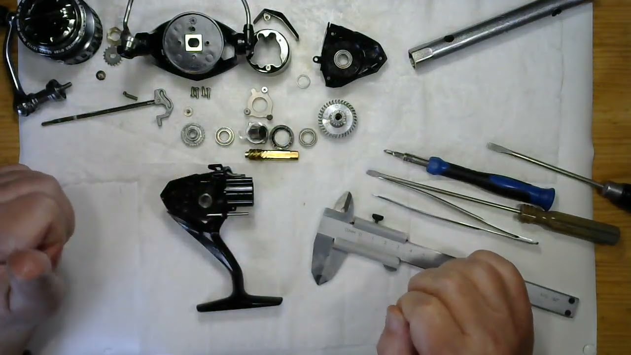 Катушка Kaida Pulsera 3000 - разбор+апгрейд своими руками.