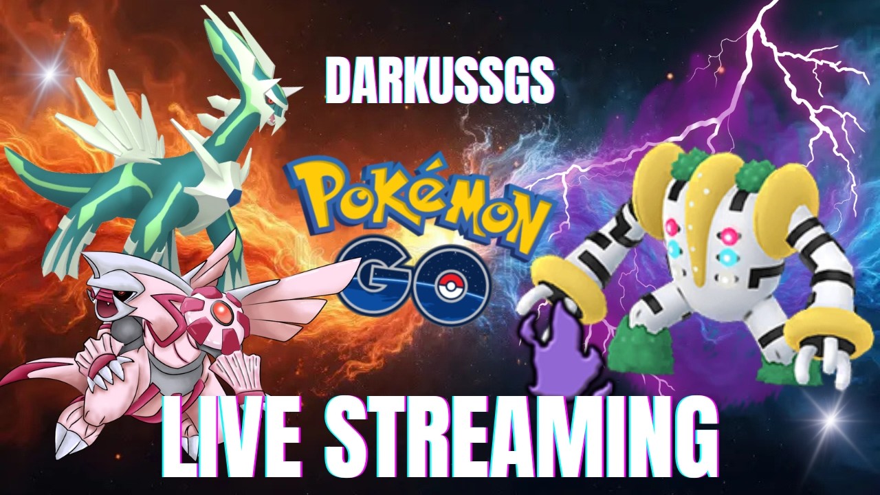 ✨✨ Palkia Dialga Shadow Regigigas Raids & Shiny Hunt Pokémon GO IRL  🔴✨✨