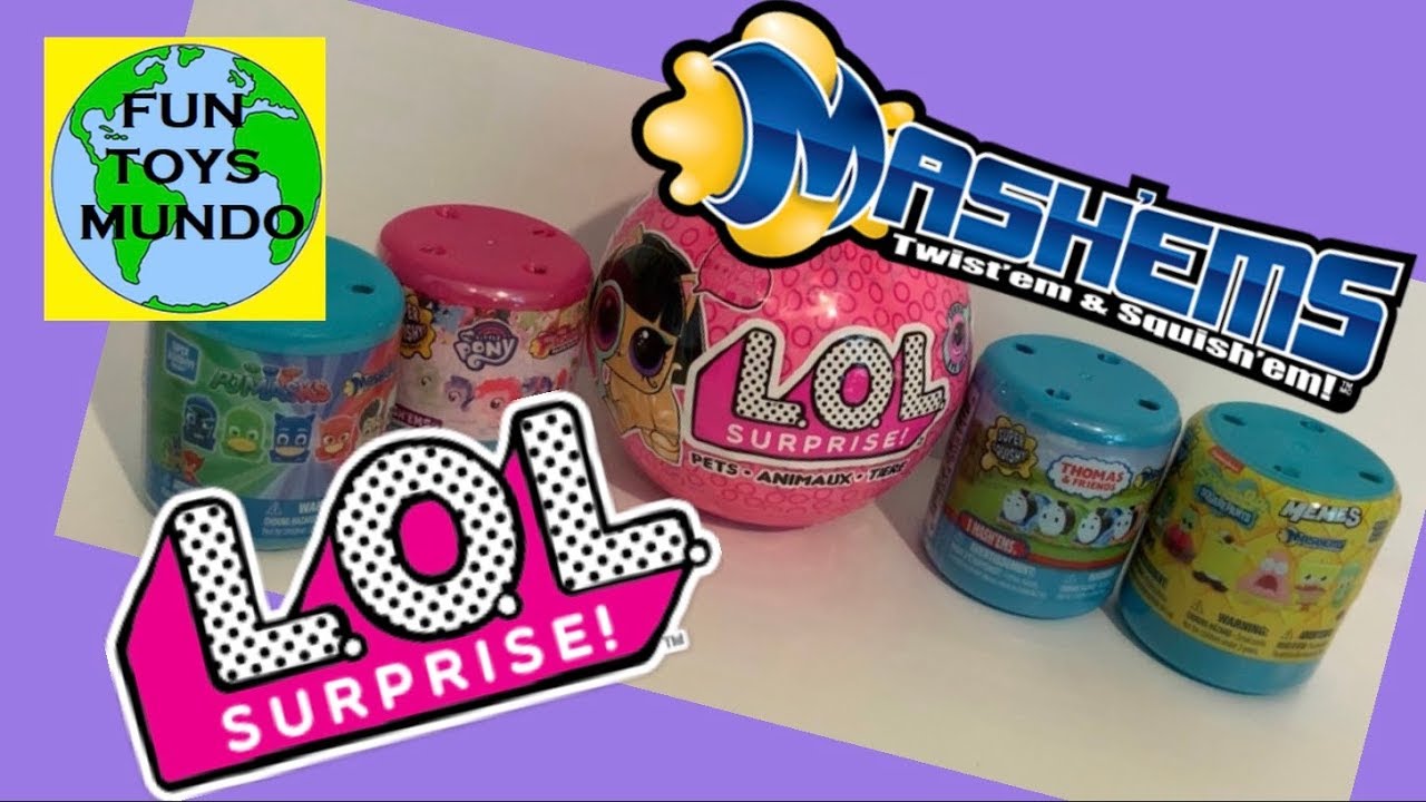 LOL Surprise and Mashems (Unboxing) with FunToys Mundo