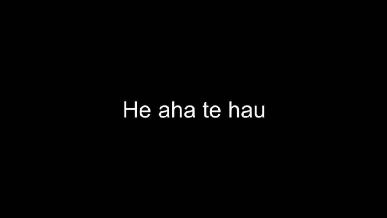 He aha te hau