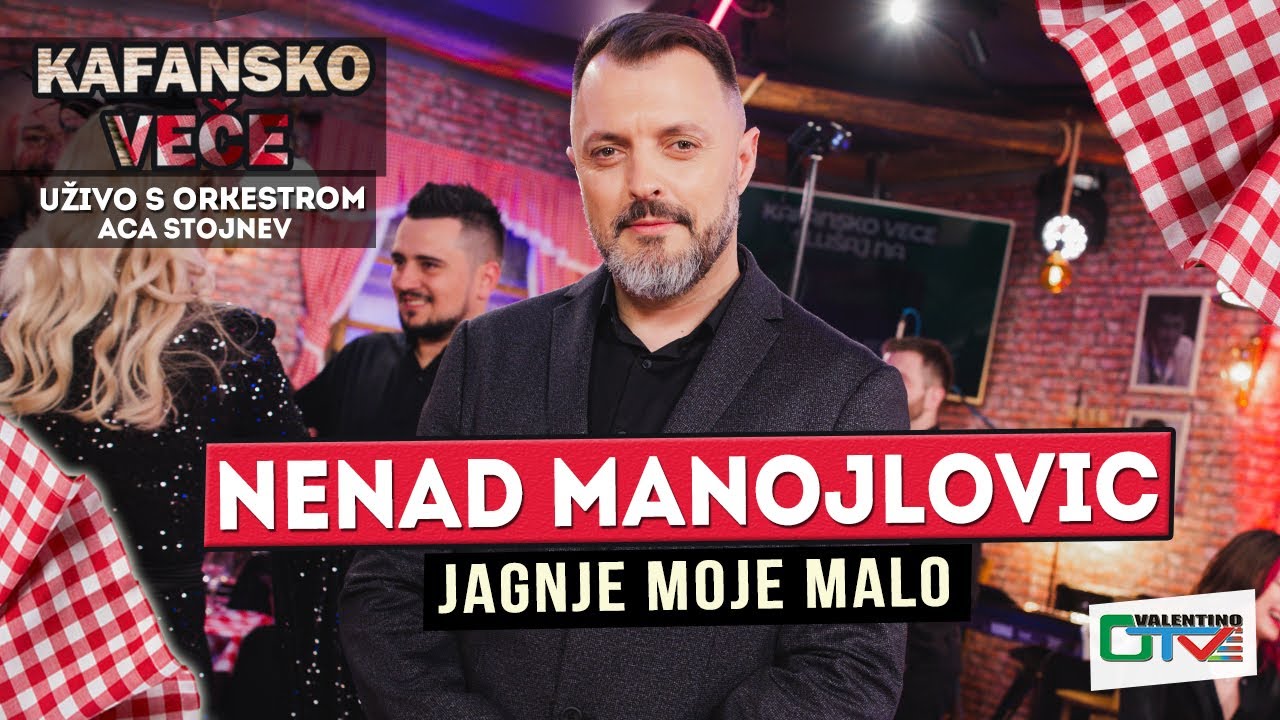 NENAD MANOJLOVIC - JAGNJE MOJE MALO | UZIVO ( ORK. ACA STOJNEV ) | 2022 | OTV VALENTINO
