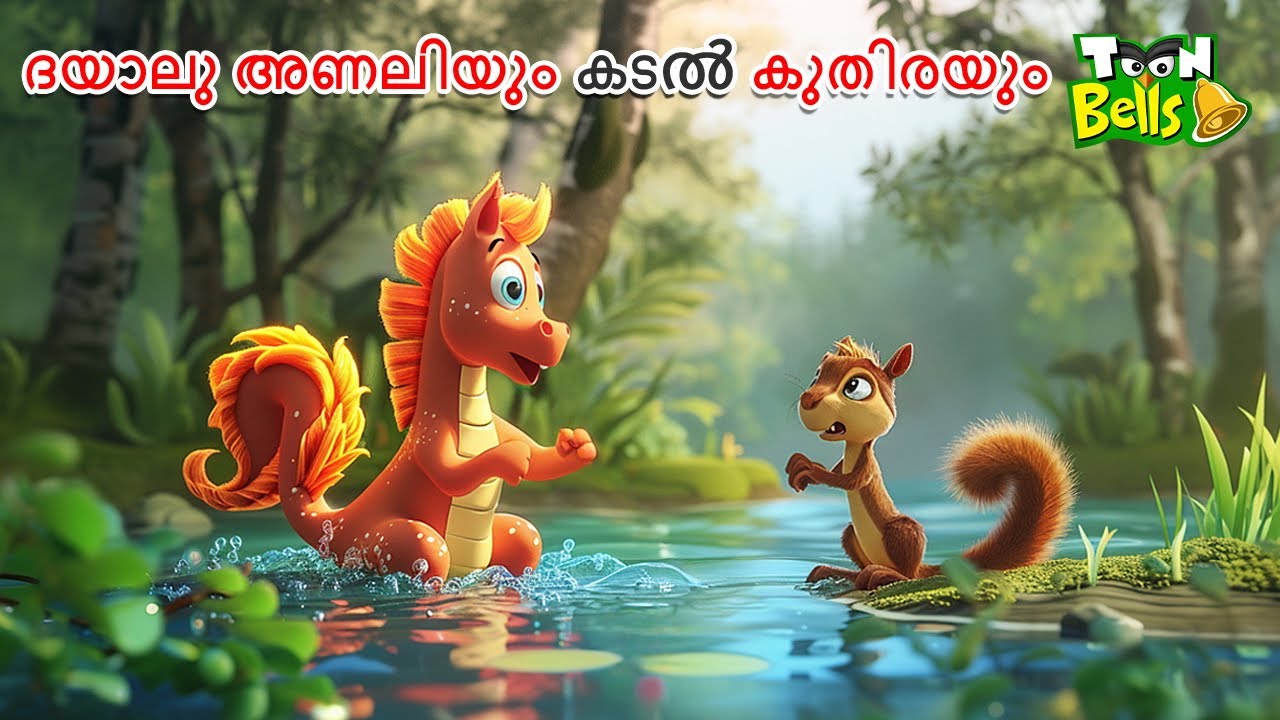 ദയാലു അണലിയും കടൽ കുതിരയും | MALAYALAM  FAIRY TALES | STORIES IN MALAYALAM |MALAYALAM CARTOON
