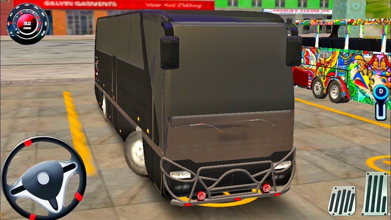 Offroad Hills Driving 3D Game - Real Bus Simulator Game 3D 2026 - Bus Game Andriod Gameplay