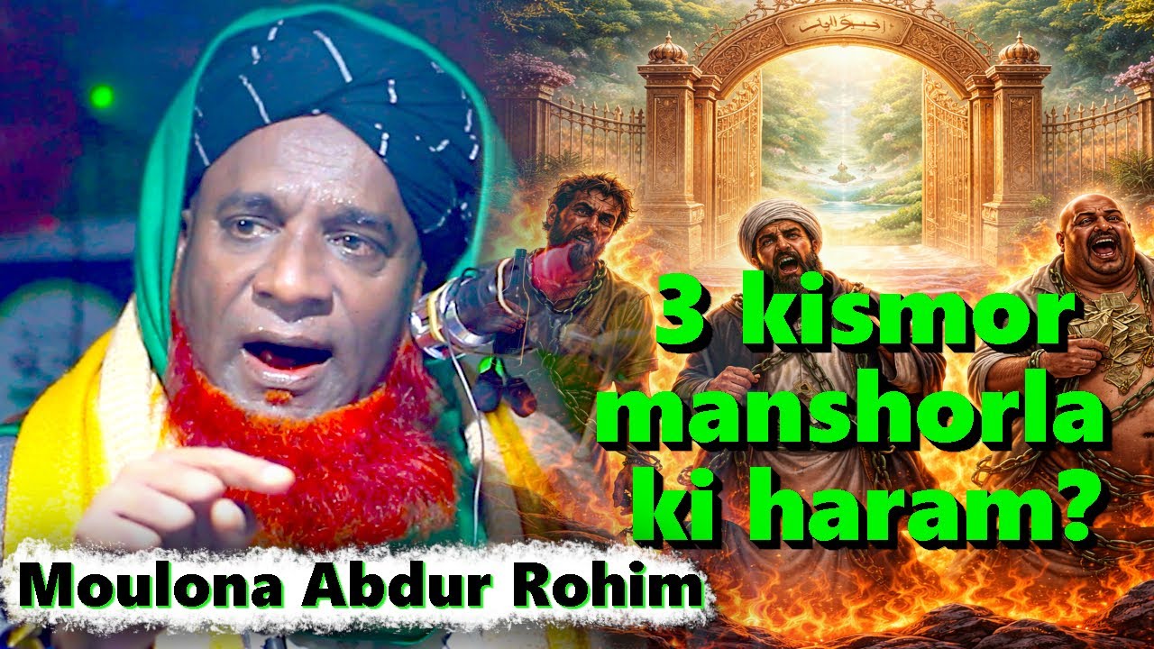 3 kismor manshorla ki haram? | Rohingya Best Waz| Islamic Boyan| 
