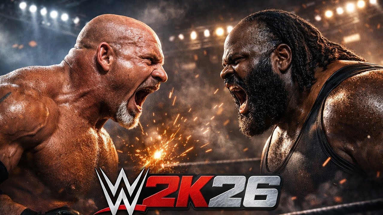 Goldberg vs Mark Henry – Spear vs World's Strongest Slam | WWE 2K26