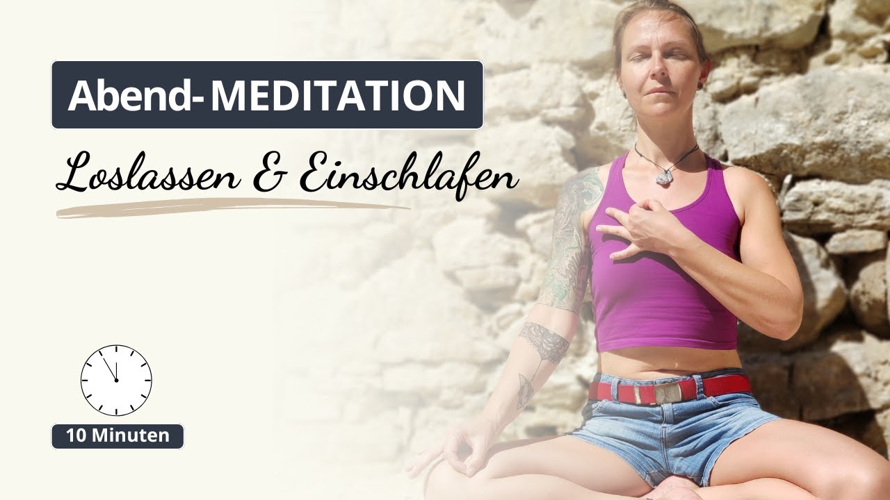 10 Min Schlafmeditation zum Loslassen | Sanfte Atemmeditation für erholsamen Schlaf