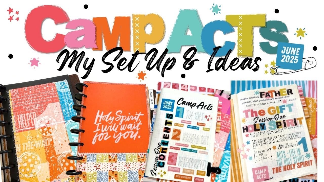 My Camp Acts Set Up, Ideas & a Flip Thru!