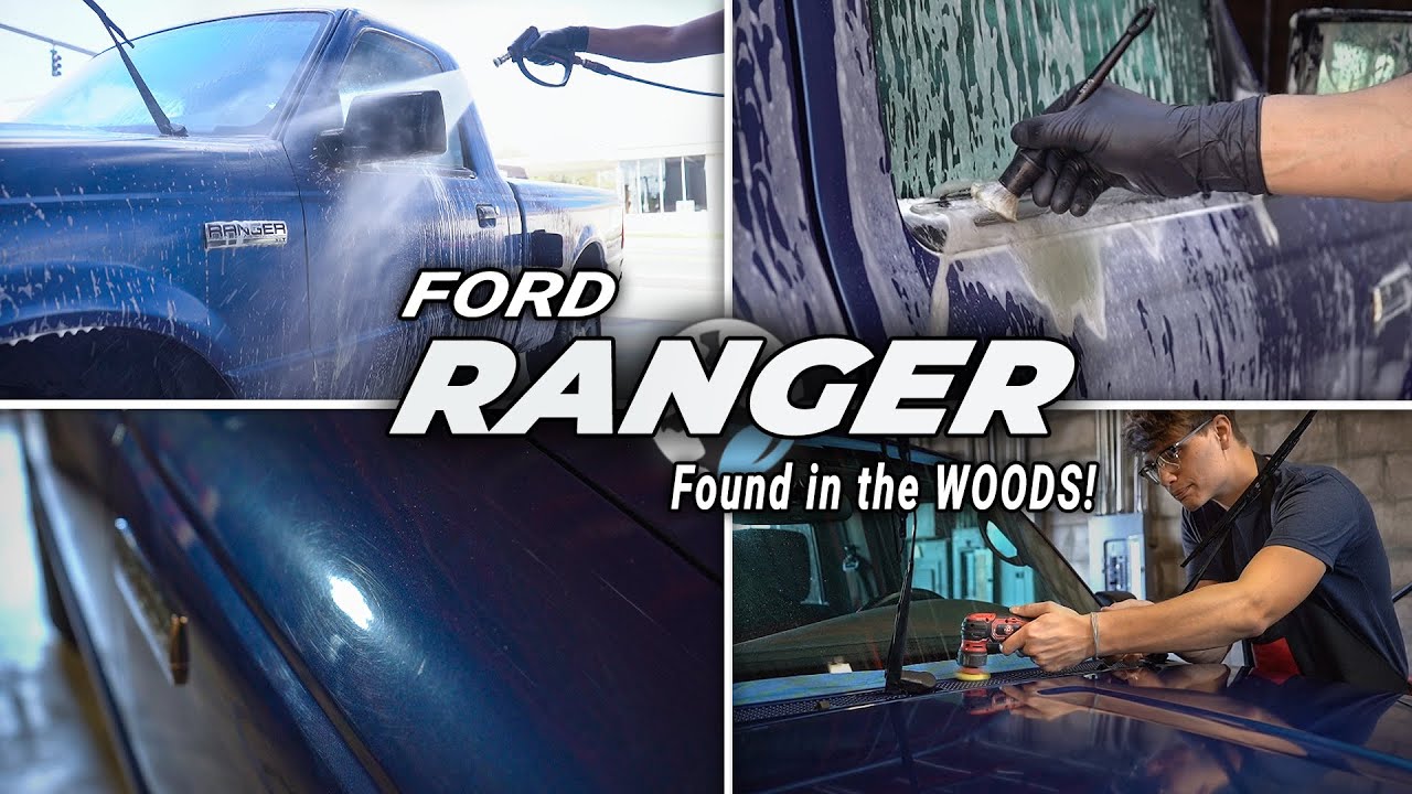 Ford Ranger найден в лесу! | Возвращён к жизни! САМЫЙ БЕЗУМНЫЙ цвет, который я видел у Ranger...