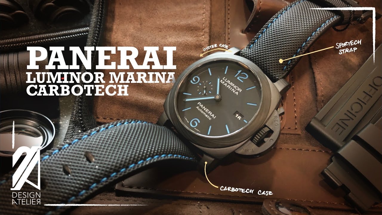 Обзор Panerai Luminor Marina Carbotech 44 мм