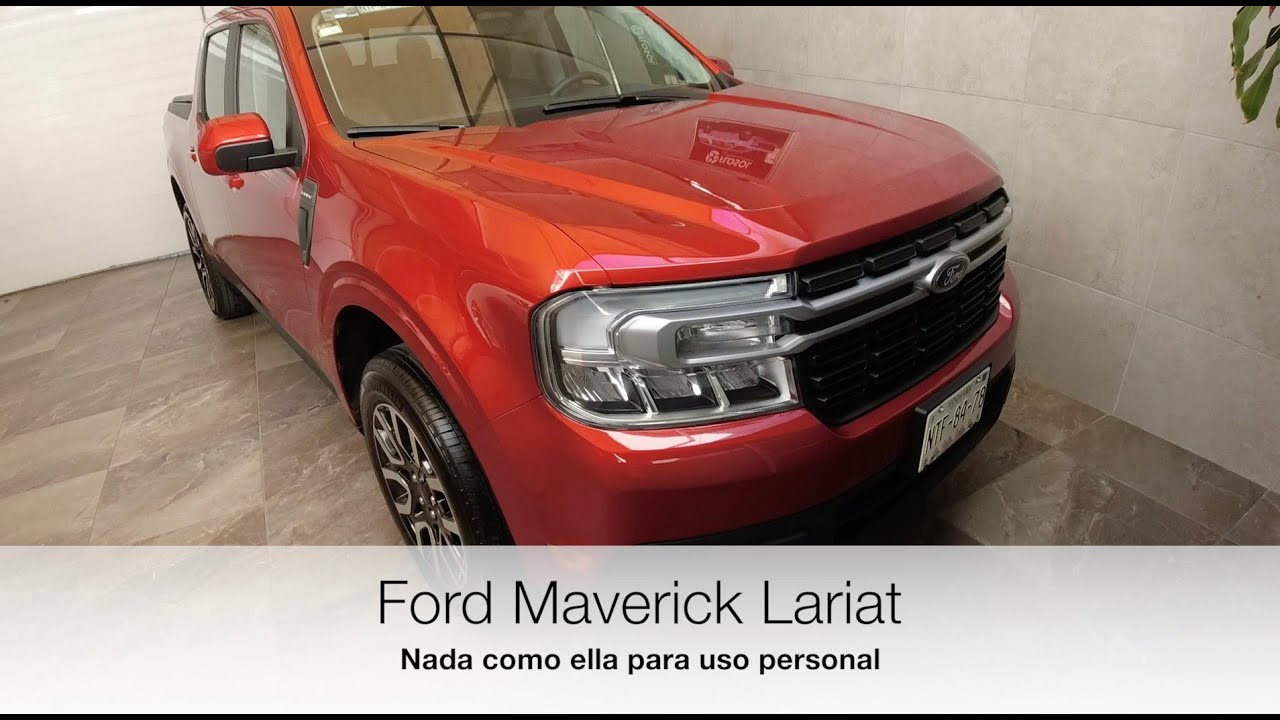 Ford Maverick Lariat 2022. ¿Pickup o juguete?