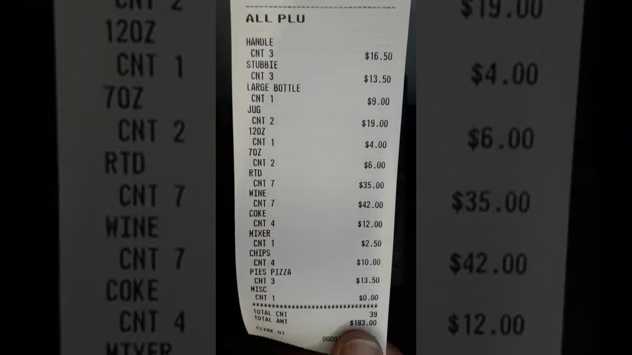 Sam4s ER265EJ Reports