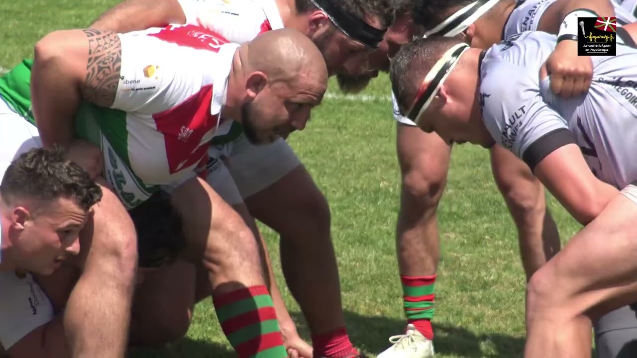 Saint-Jean de Luz contre Rennes 1/4 Finale championnat de France de Rugby 15 05 2022