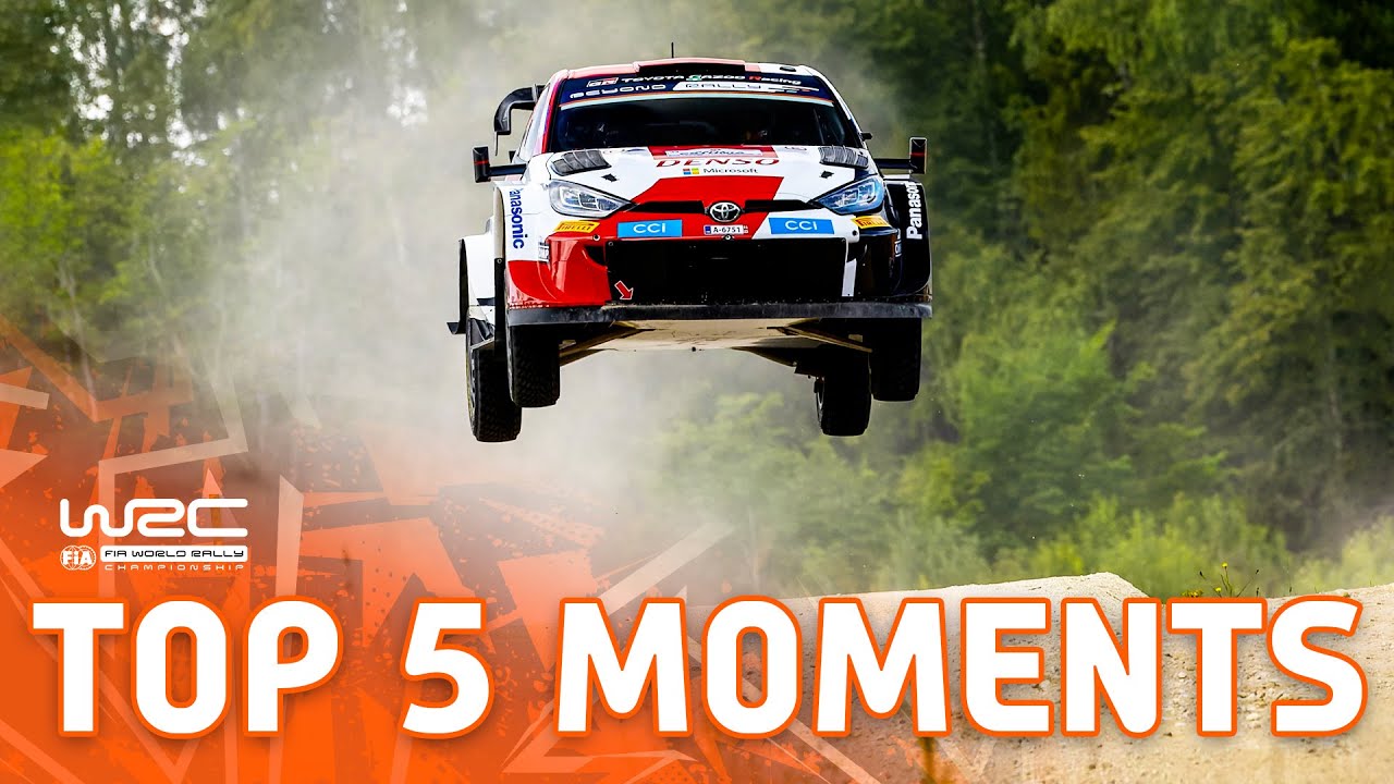 Top 5 Moments | WRC Rally Estonia 2023