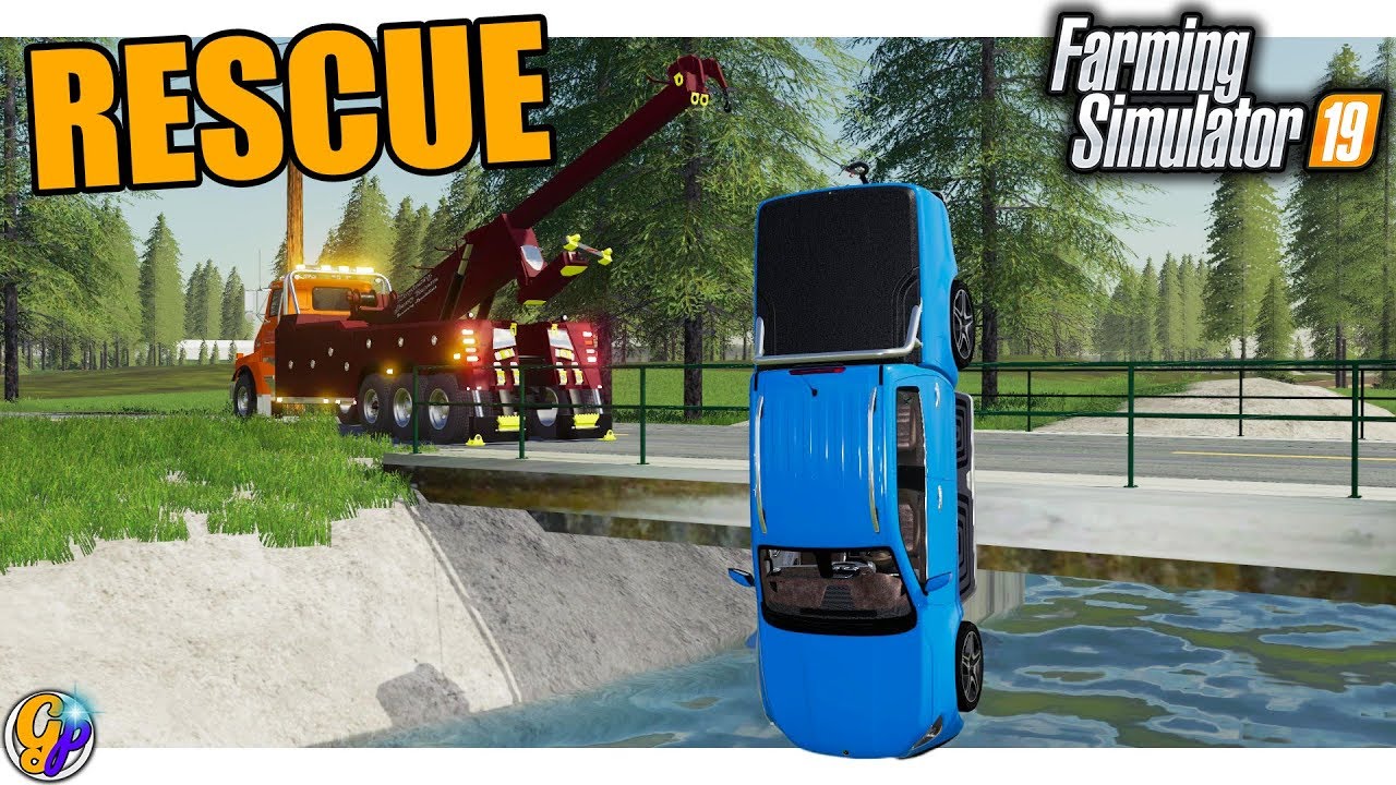 FS19 - TOWING $45,000 TOW TRUCK FARMING SIMULATOR 19