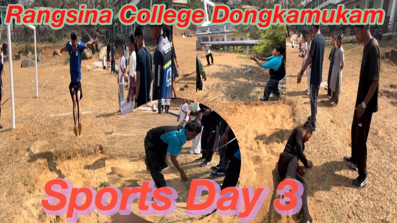 || The 43th Annual college week \\ Sports Days 3 of the Rangsina college Dongkamukam ||