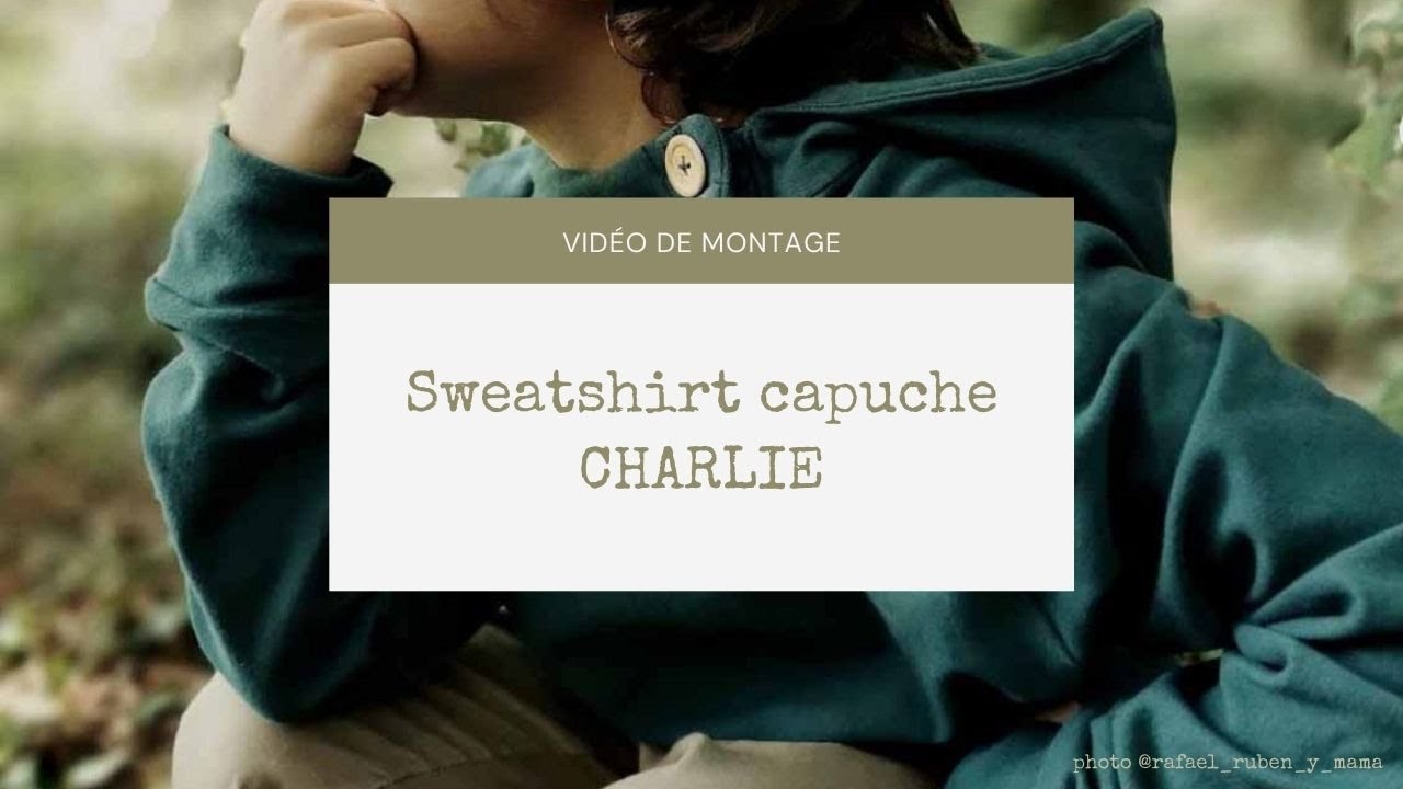[ TUTORIEL ] Coudre un sweat pour enfant - patron Charlie