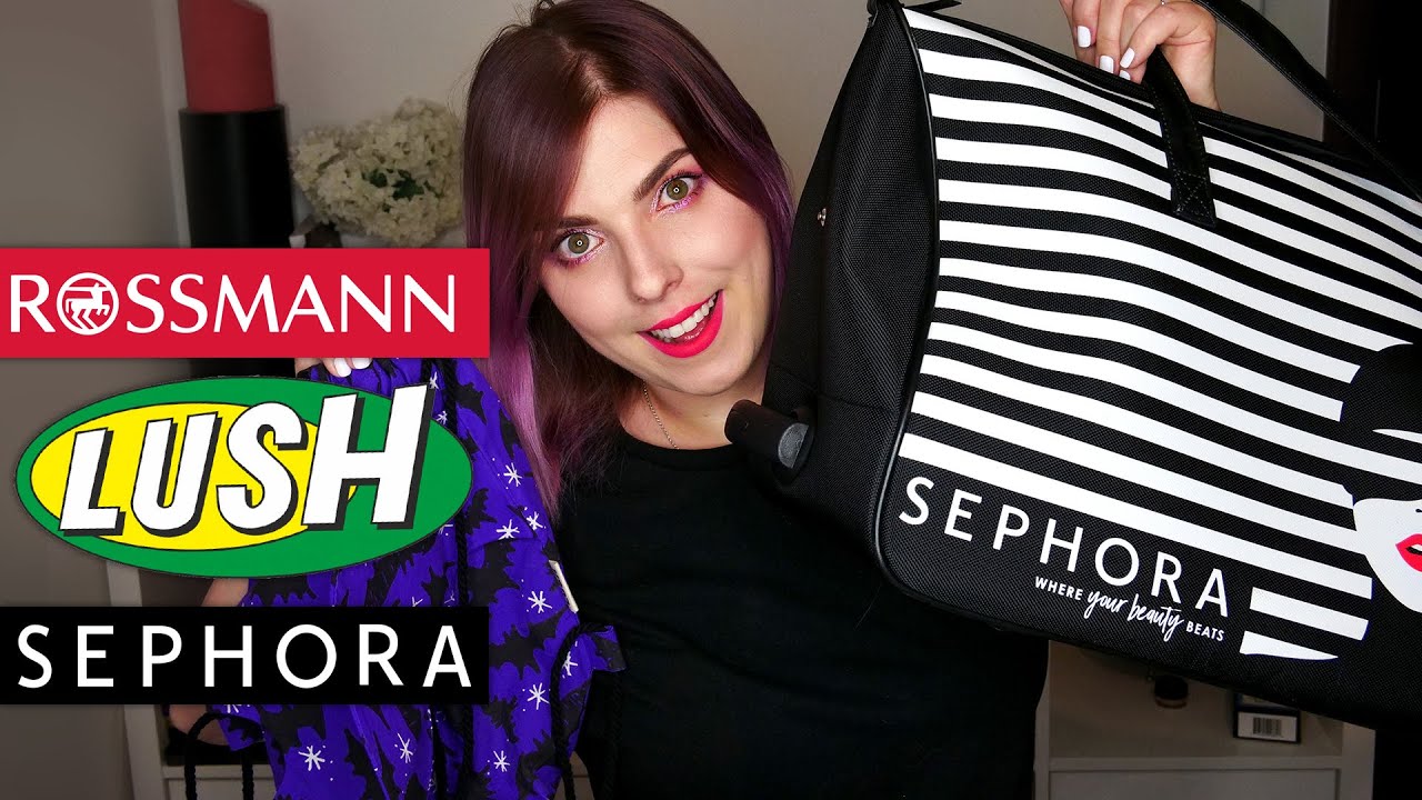 Mega Nákupy a Novinky | Rossmann, Lush, Sephora