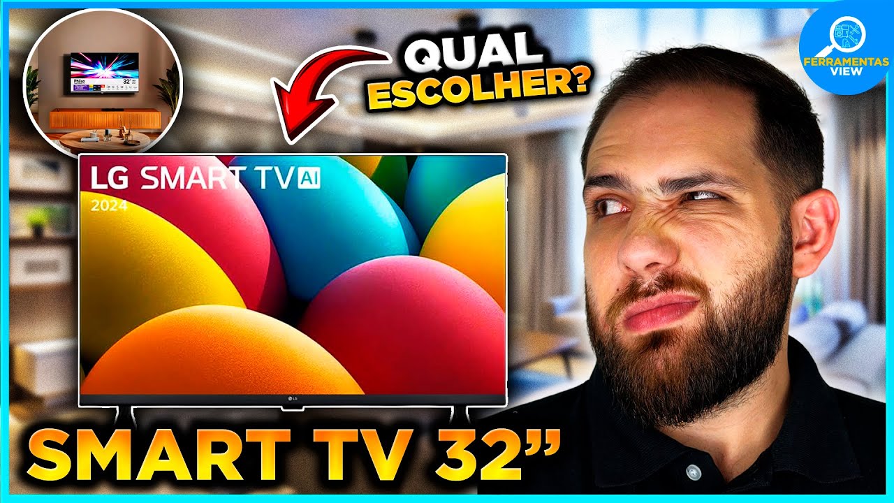 AS 3 Melhores Smart TV 32 Polegadas Custo Benef&iacute;cio em 2026