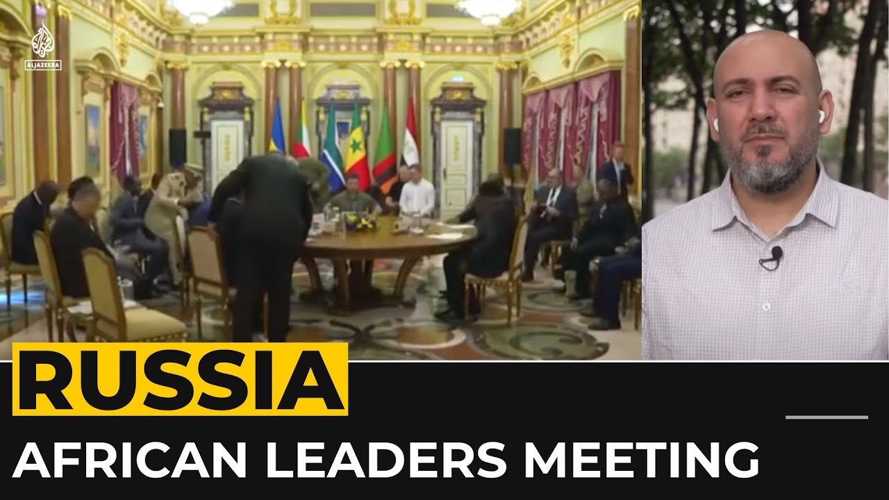 African peace mission: Leaders in Kyiv for first leg of talks