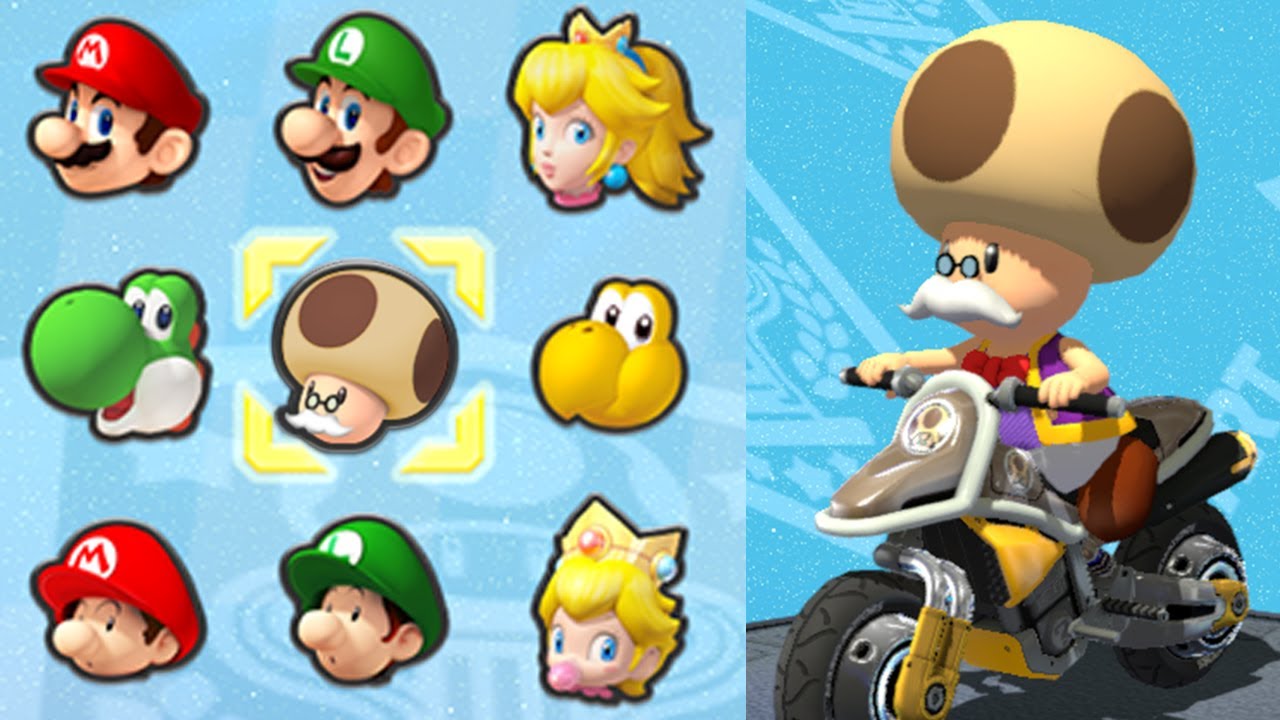 Toadsworth in Mario Kart 8 Deluxe! (Triforce Cup)