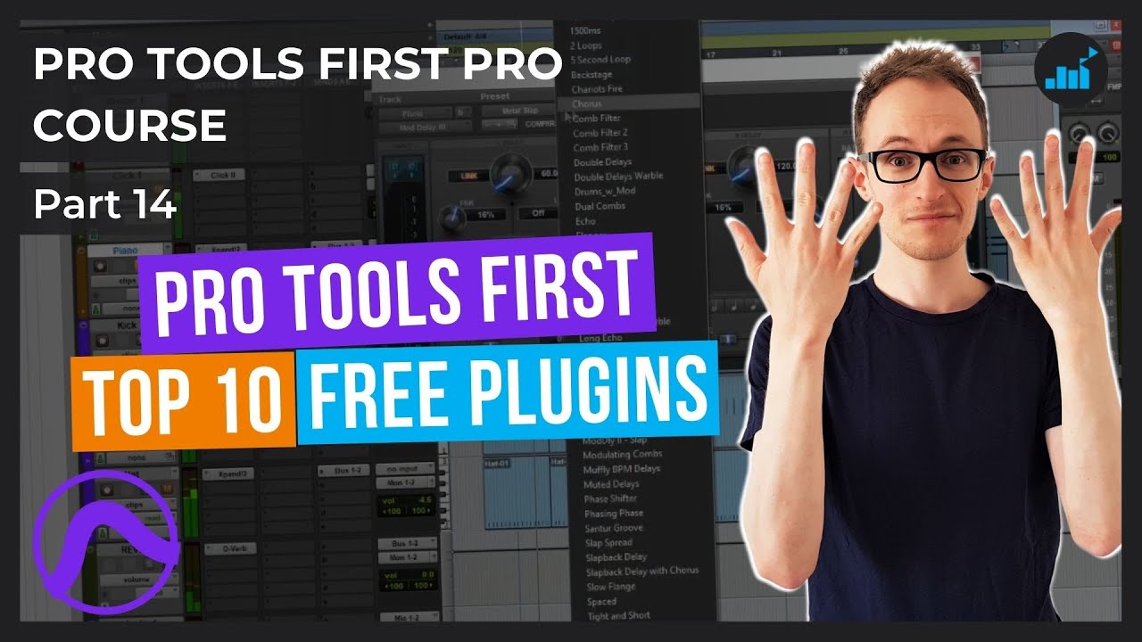 Top 10 Best Free Plugins for Pro Tools First (Stock Plugins) | Pro Tools First Pro Course [Part 14]