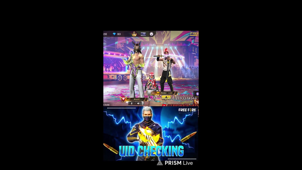 crazy mohit live UID check
