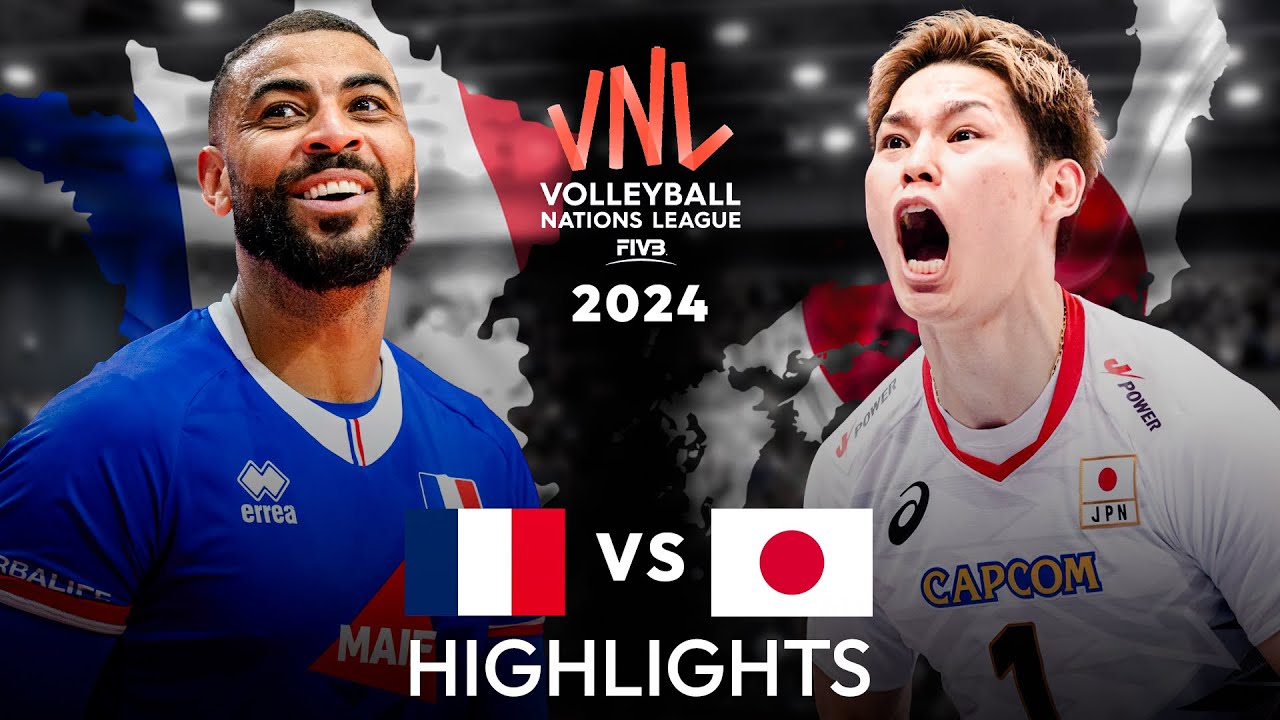 HISTORICAL MATCH | JAPAN vs FRANCE | Men's VNL FINAL 2024