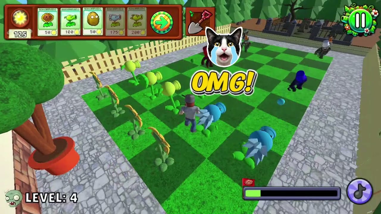 Plants VS Zombies Real life Version!