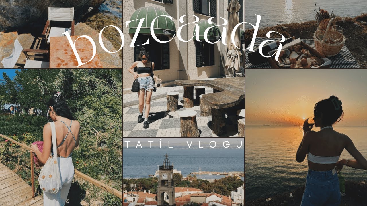 bozcaada ‘23 vlog | adanın en sevdiğim rotaları 💌