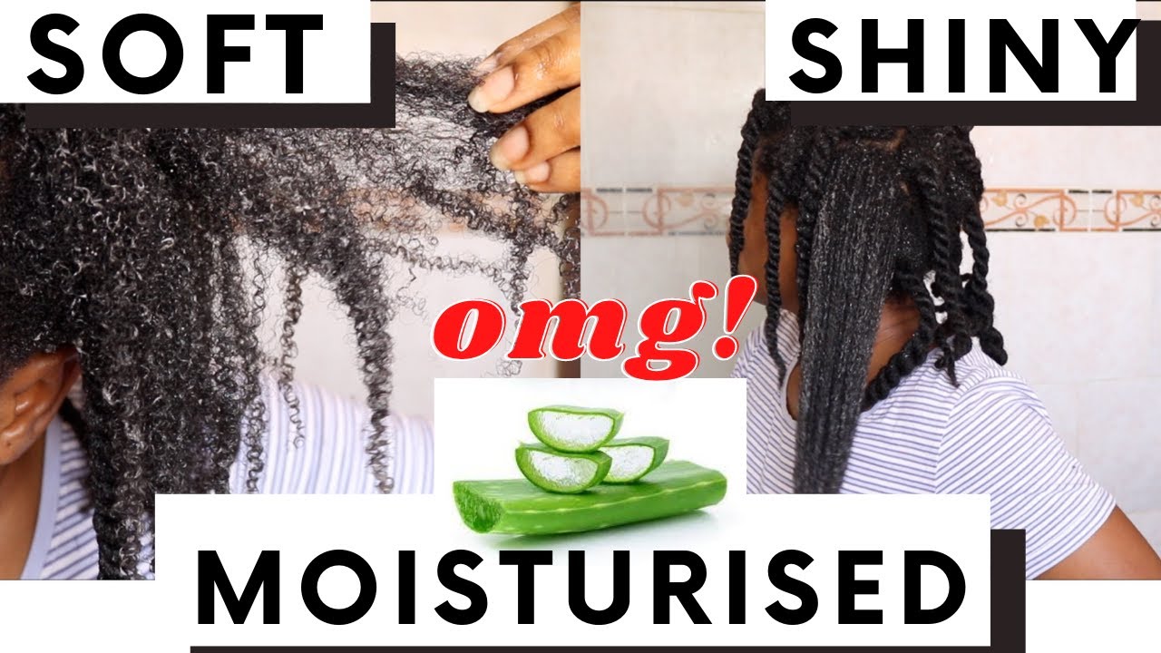 Aloe Vera Deep Conditioner 4c hair / Deep Moisture Treatment /Use This Twice a Month for Hair Growth