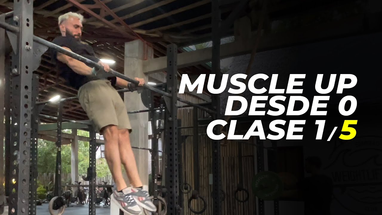 Tips de CrossFit para hacer BAR MUSCLE UP (Curso Completo 1/5)