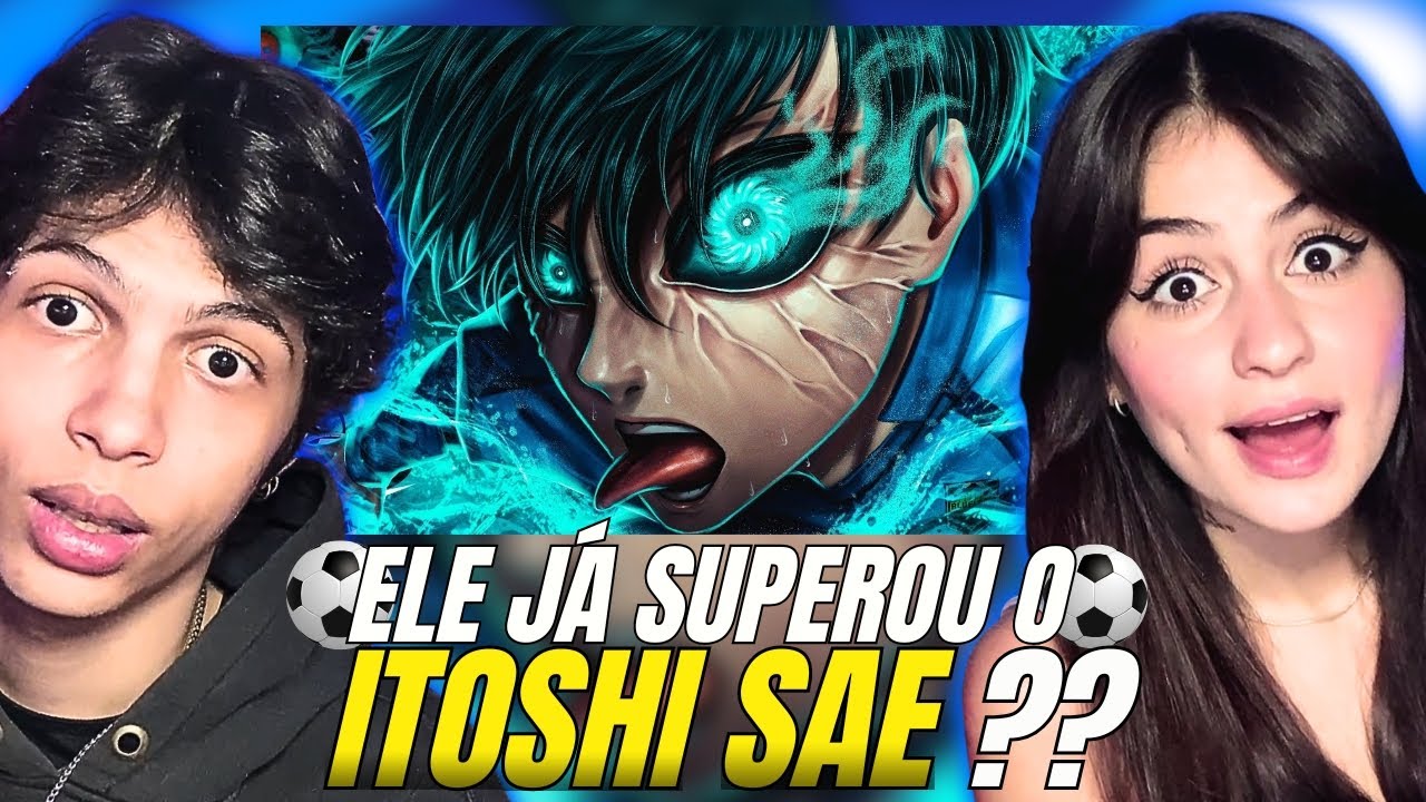 CONHECENDO ITOSHI RIN (Blue Lock) | AniRap | ABSOLUTA DESTRUIÇÃO - REACT VT e LELE